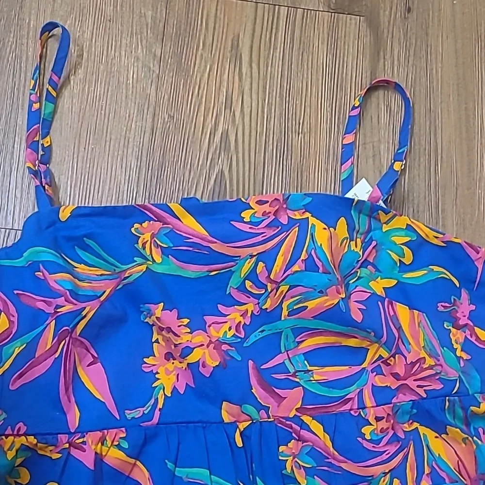 J. Crew Blue Floral‎ Camisole for women NEW.